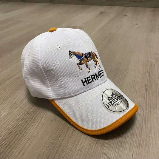 GORRA HERMES WHITE