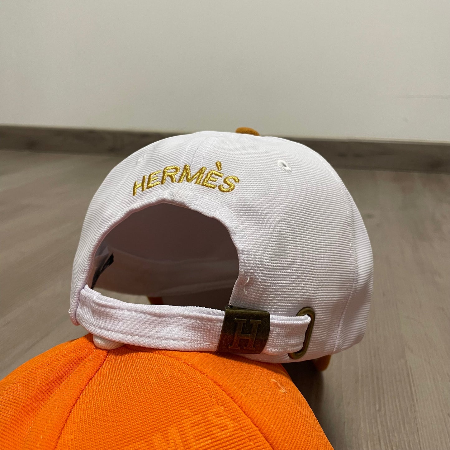 GORRA HERMES WHITE