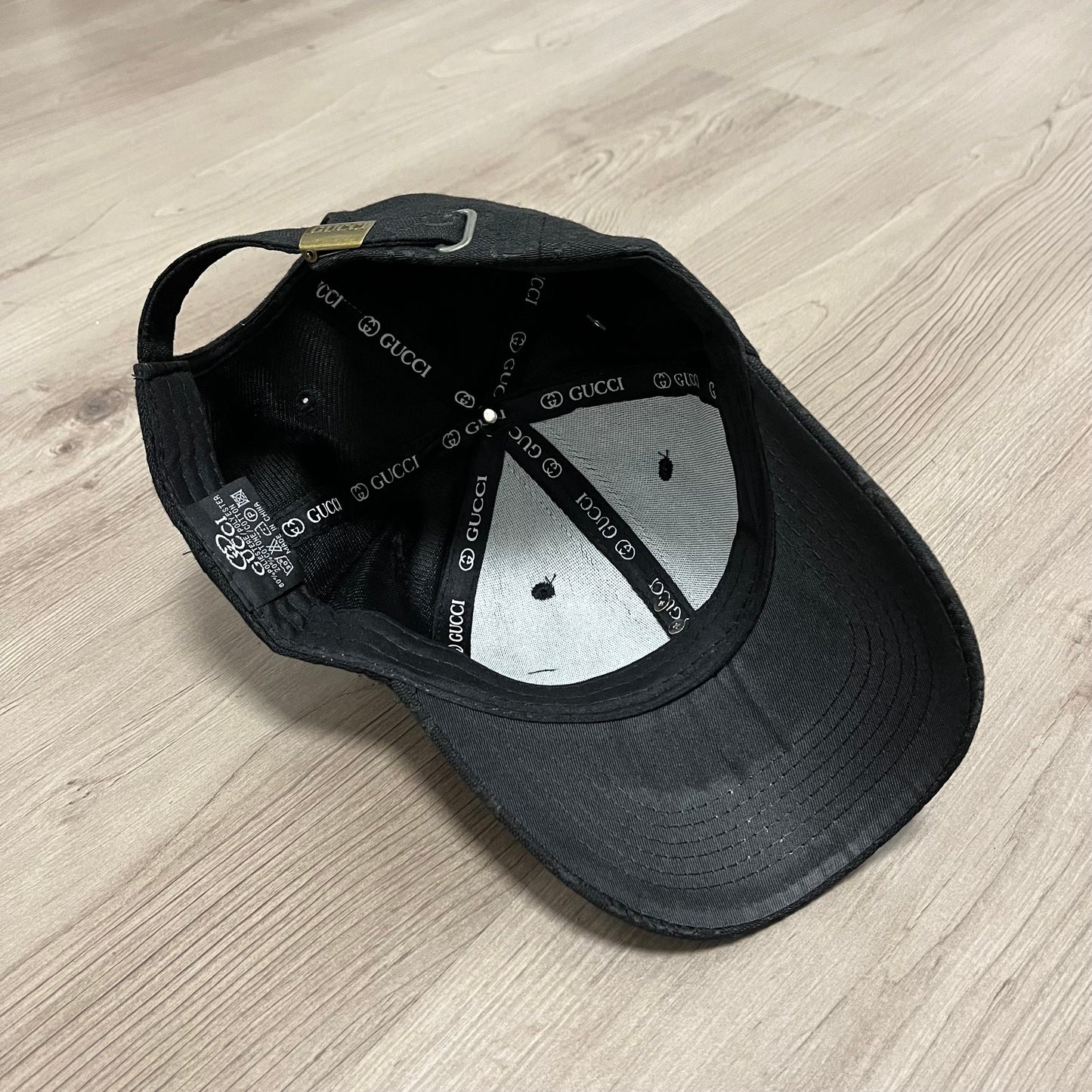 GORRA GUCCI BLACK