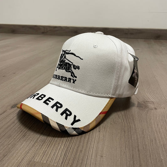 GORRA BURBERRY WHITE