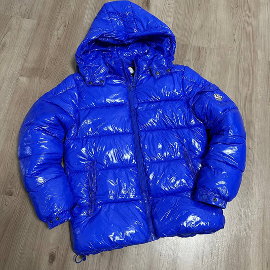 CHAQUETÓN MONCLER AZUL ELECTRICO